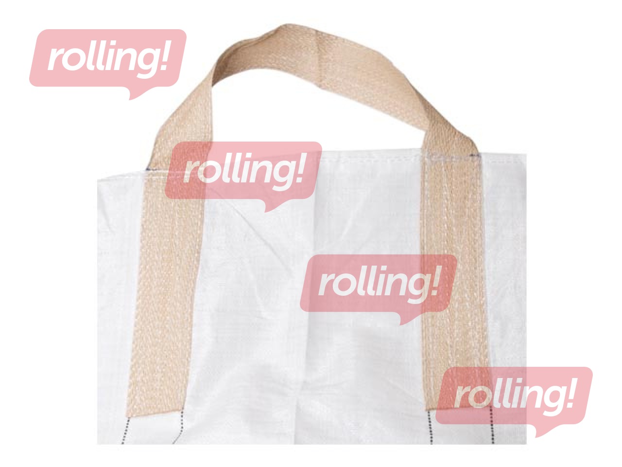 Polypropylene bag with emptying spout, Big Bag 4-loops, 95x95x135 cm
