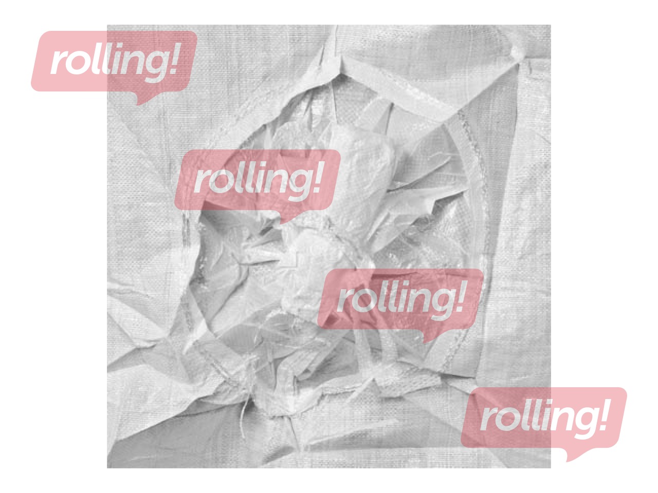 Polypropylene bag with emptying spout, Big Bag 4-loops, 95x95x135 cm