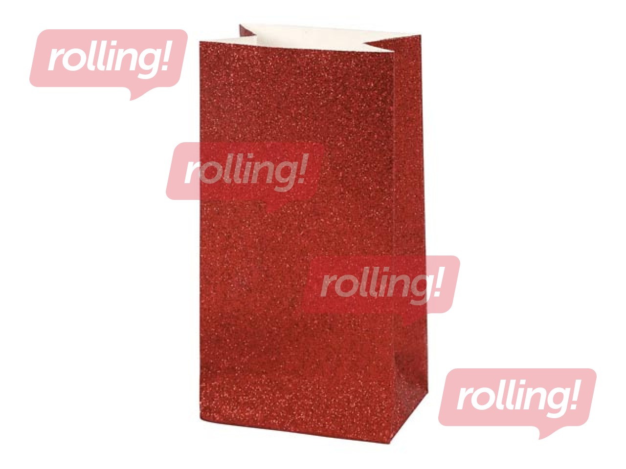 SALE Paberkotid 90x60x170mm, punane, 8 tk