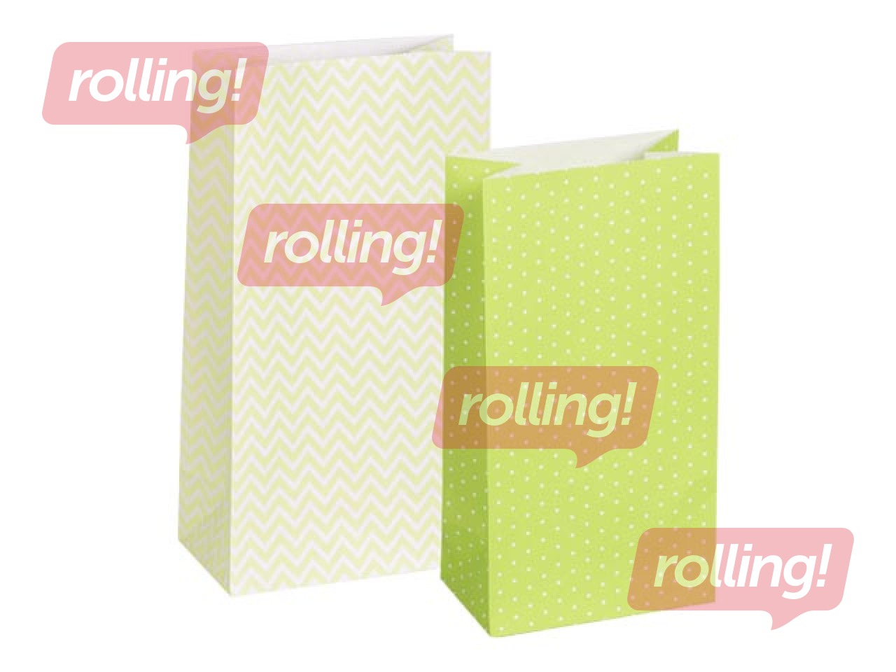 Lameda põhjaga kinkekott, 12 tk, 2 motiiviga