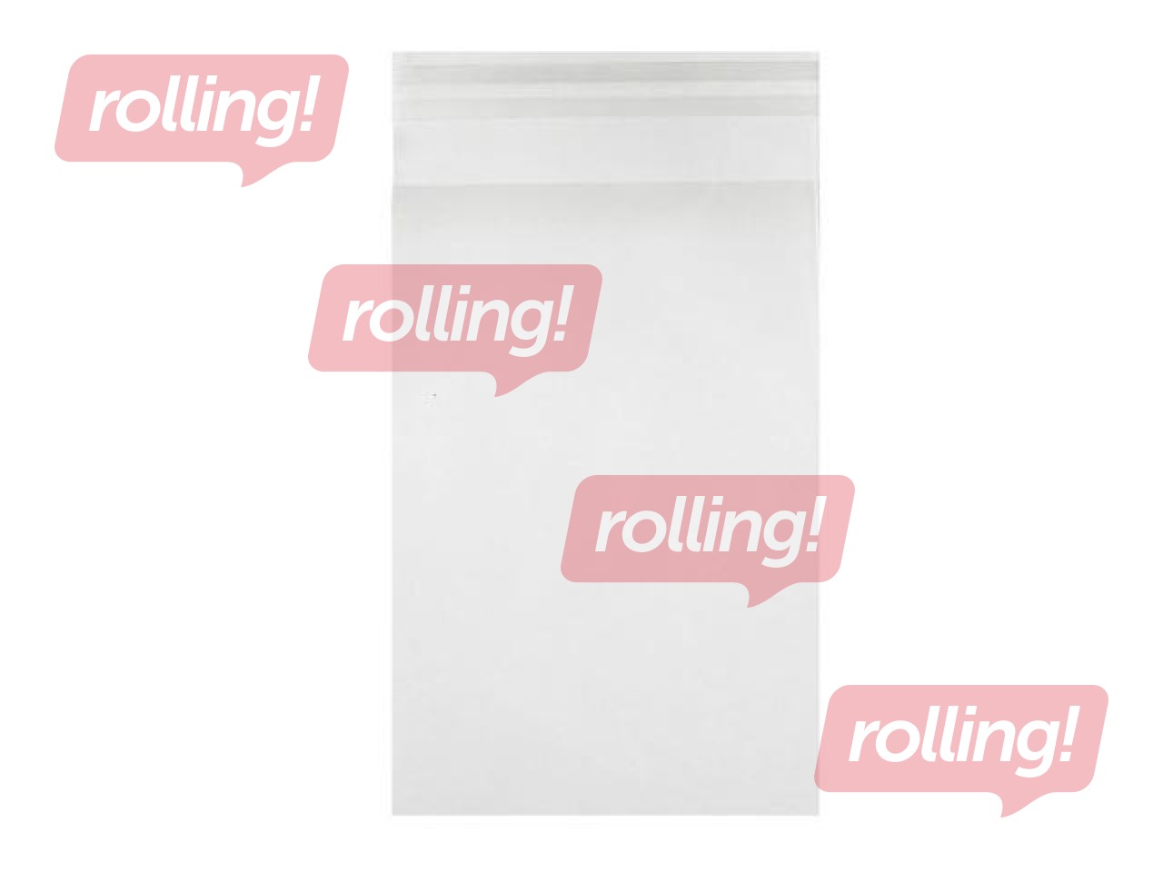 Пакеты с клеевой застежкой BOPP, прозрачные, 20x30 см, 200 шт.