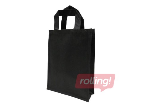 Сумка с ручками, черное нетканое волокно, 300x120x400мм