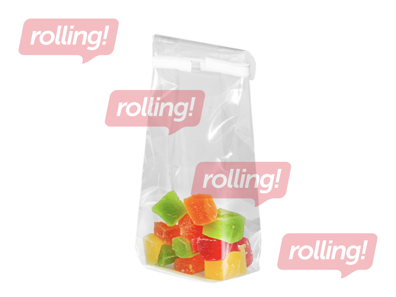 Bags–Cones, 40 my, OPP, Transparent, 80x35x180mm, 100 pcs