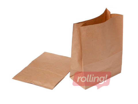 Paper bags, brown, 220x100x280mm, 250pcs