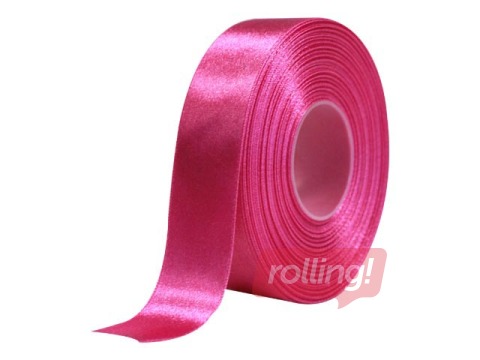 Kinkepael 25 mm/ 25 m, atlassatiin, Roosa