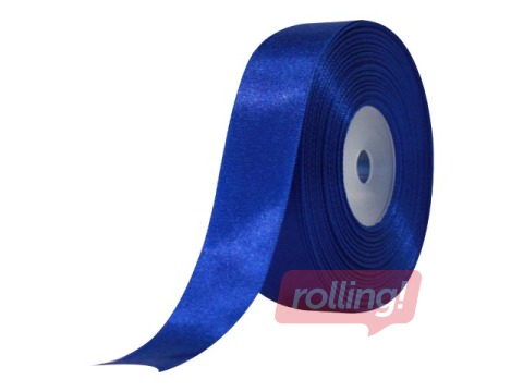 Kinkepael 25 mm/ 25 m, satiin, sinine