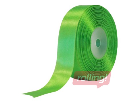 Kinkepael 25 mm/ 25 m, satiin, heleroheline