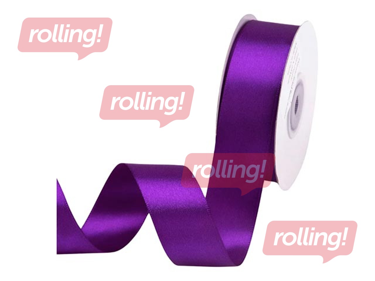 Kinkepael 25 mm/ 25 m, satiin, Violet