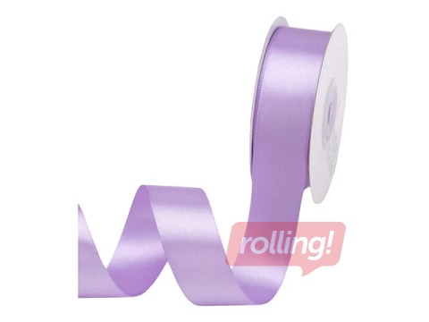 Kinkepael 25 mm/ 25 m, satiin, Lavanda