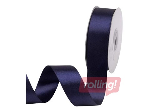 Kinkepael 25 mm/ 25 m, satiin, NavyBlue