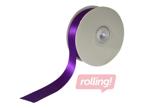 Kinkepael 12 mm/ 25 m, satiin, Violet