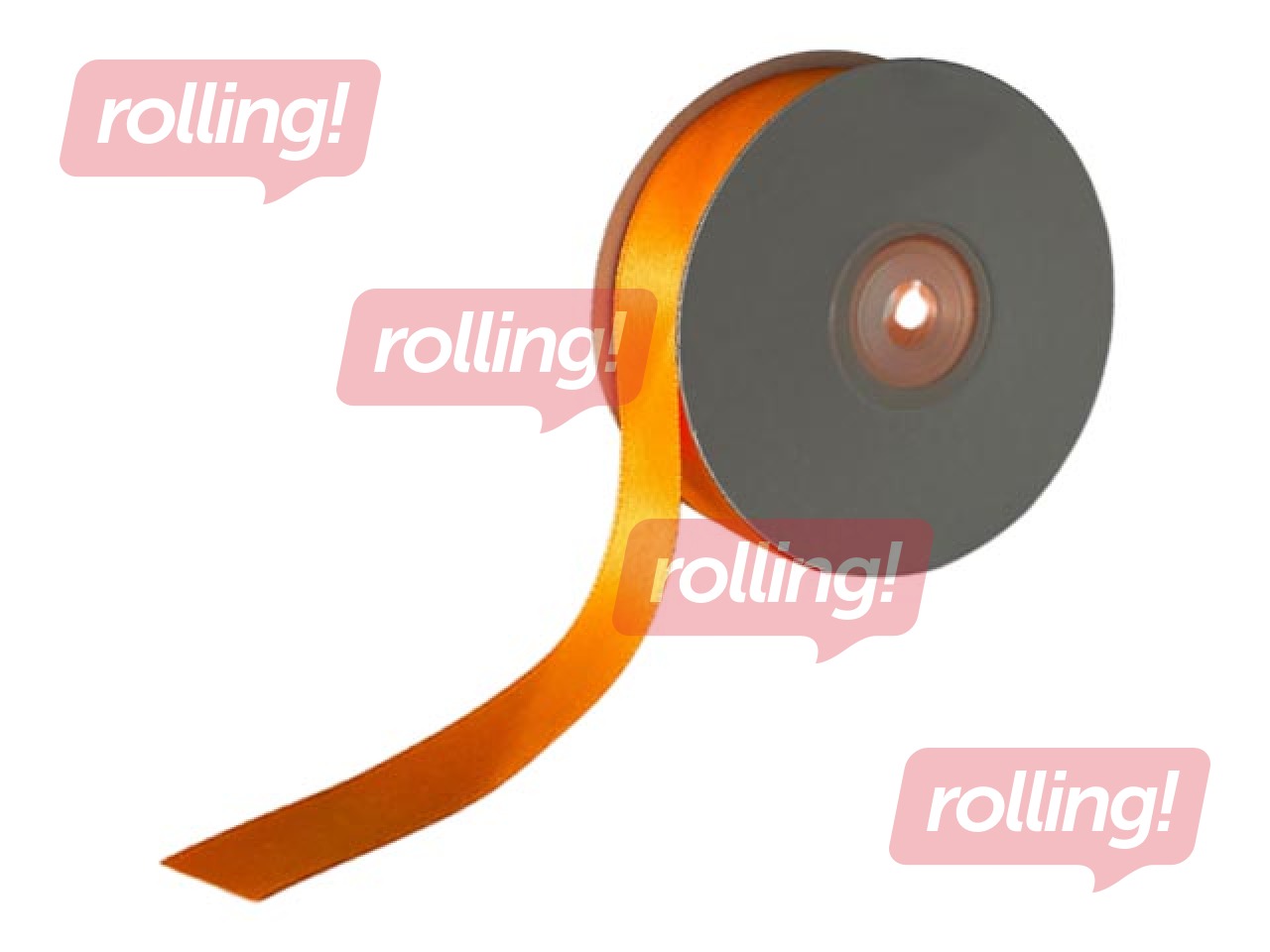 Kinkepael 12 mm/ 25 m, satiin, Orange