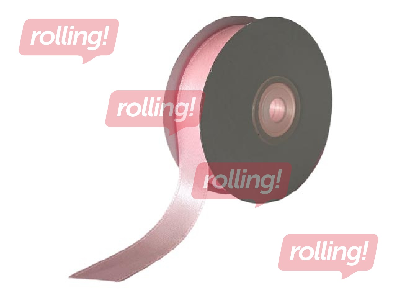 Kinkepael 12 mm/ 25 m, satiin, Light Pink