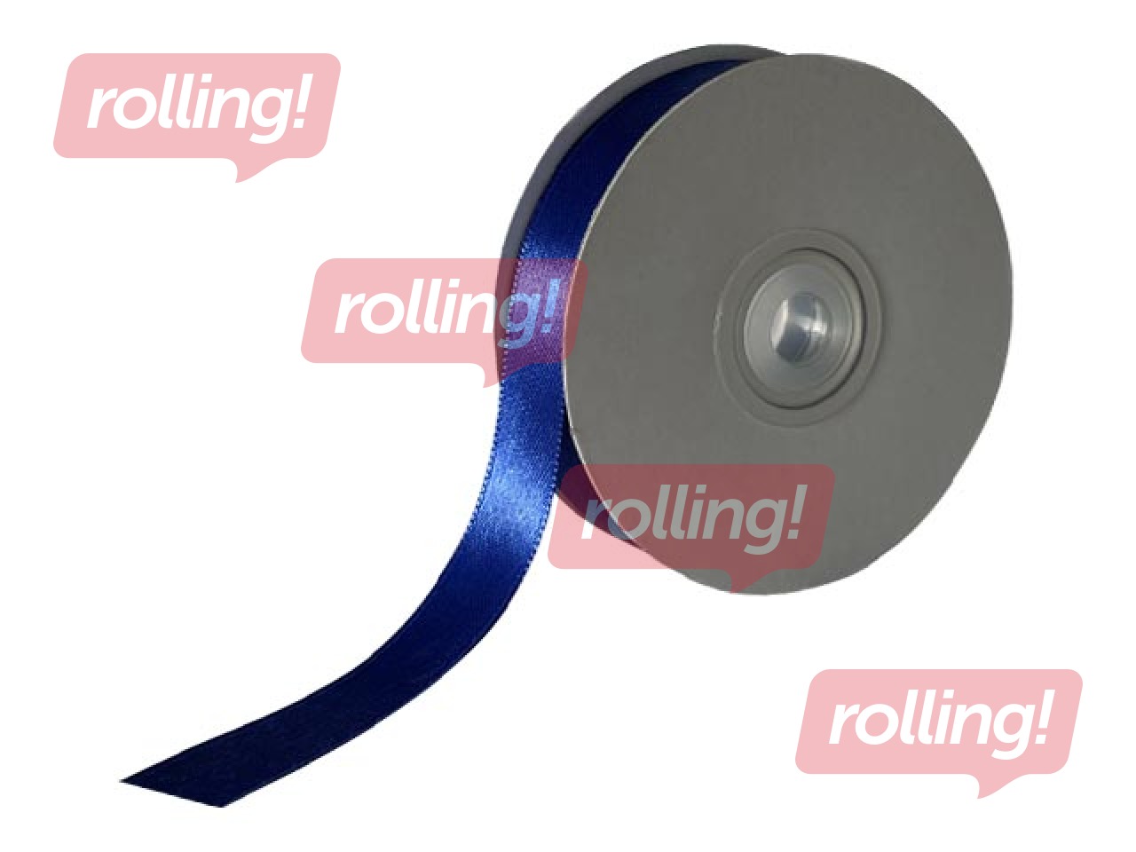 Kinkepael 12 mm/ 25 m, satiin, Deep Blue