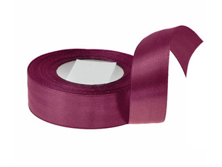 Gift wrapping ribbon 25mm/32m, Plum