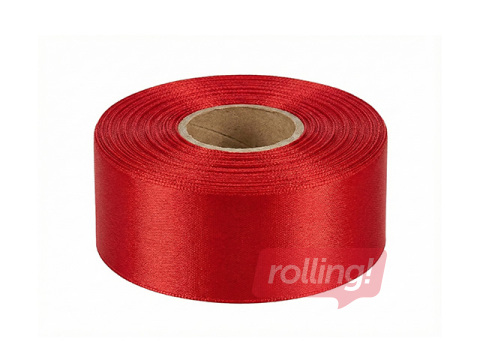 Gift wrapping ribbon, Red, 38mm/32m