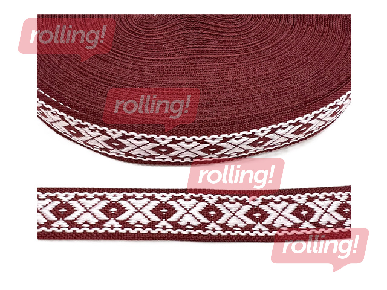 Folk ribbon, 16mm x 1m