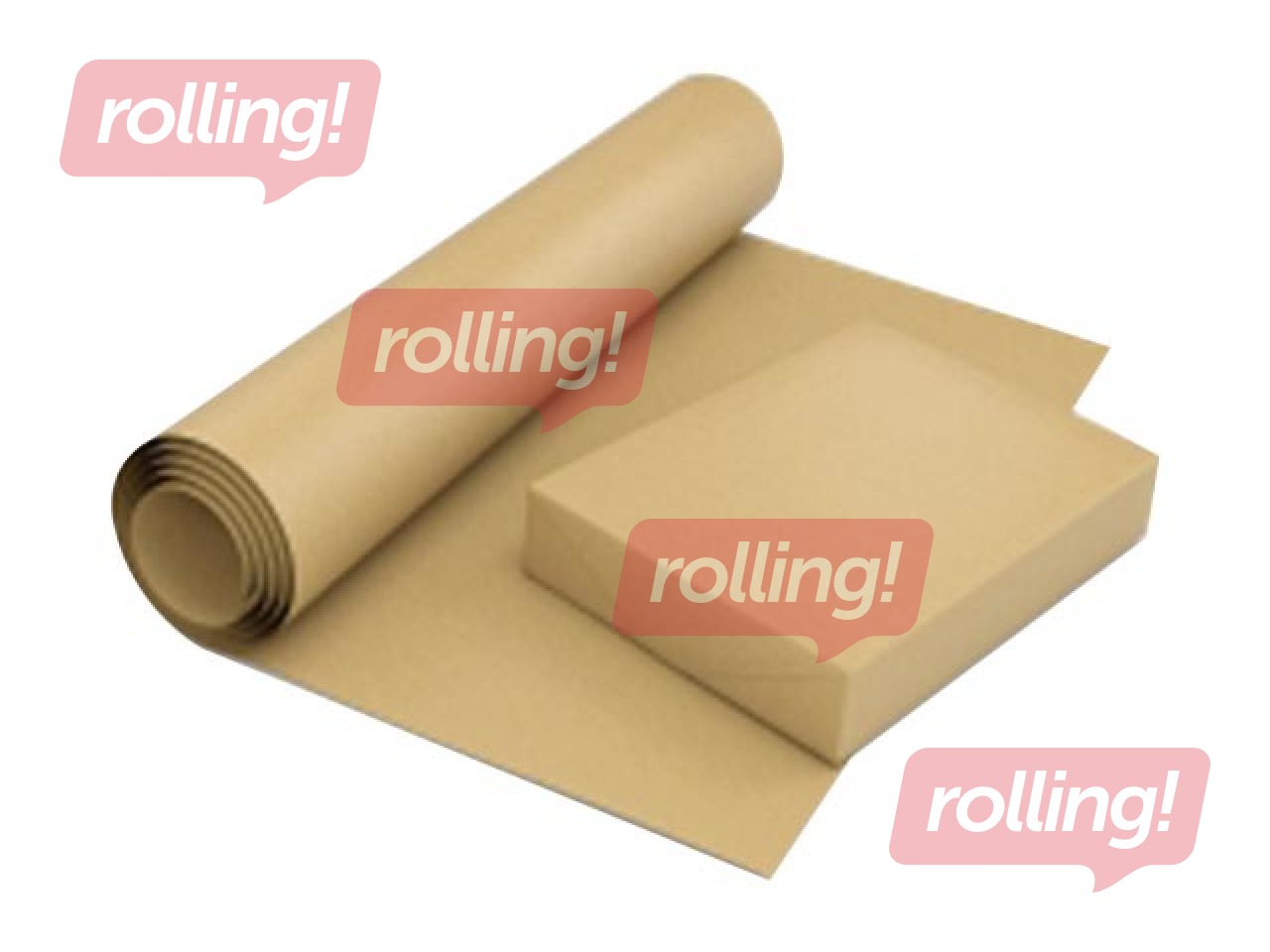 Ietinamais papīrs 0.84m x 183m, 80g/m2, brūns