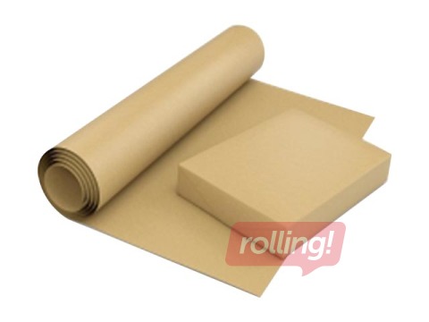 Pakkepaber 0,84 m x 183 m, 80 g/m2, pruun