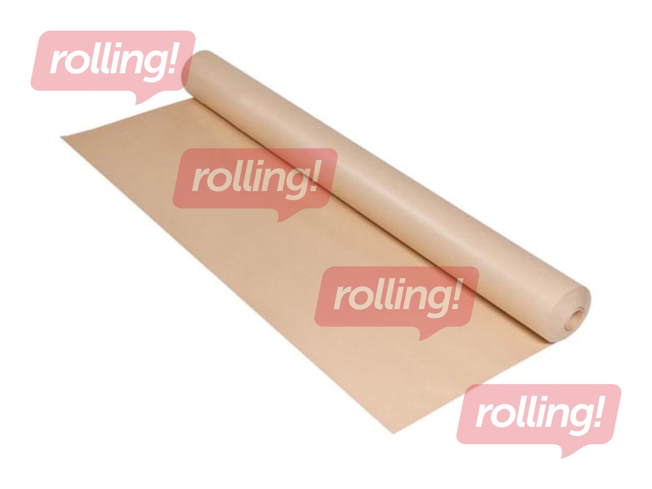 Wrapping paper 1.20 m x 100 m, 70g/m2, brown
