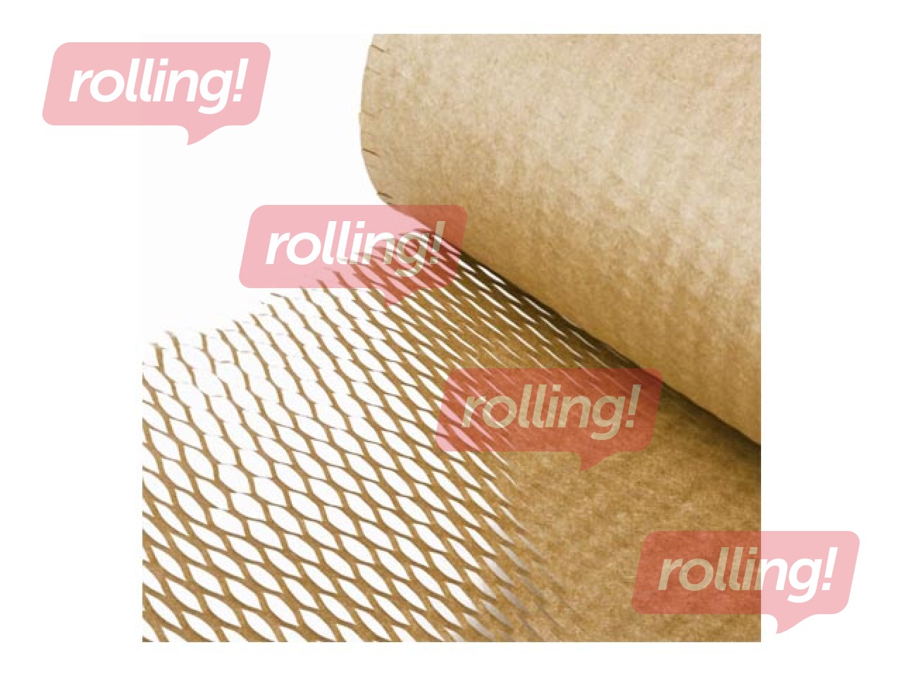 Honeycomb Wrap paper, brown, 49cm x 100m, 180 g/m2