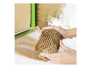 Honeycomb Wrap paper, brown, 49cm x 100m, 180 g/m2
