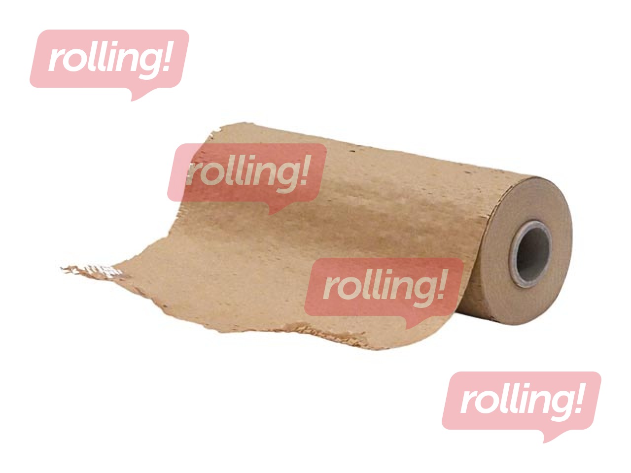 Kärgpaber, pruun, 39,5cm x 100m, 90 g/m2