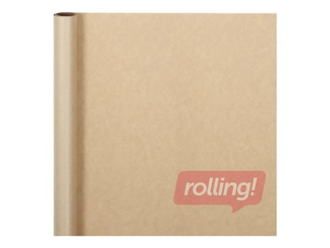 Pakkepaber, pruun, 50x500cm