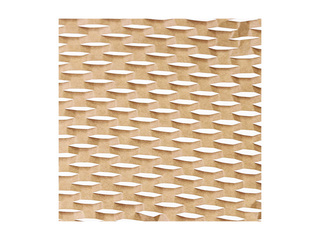 Wrapping honeycomb paper in rolls, brown, 50cm x 50m, 90g/m²