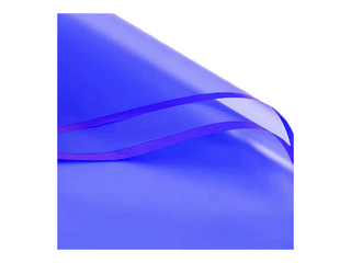 Полипропиленовая пленка, прозрачно-голубая, 58x58см, 20 листов