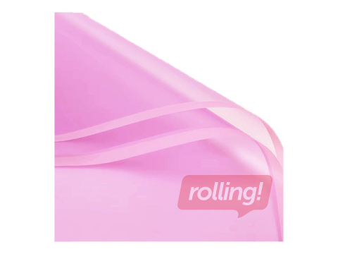 Polüpropüleenist kile, läbipaistev lilla, 58x58cm, 20 lehte