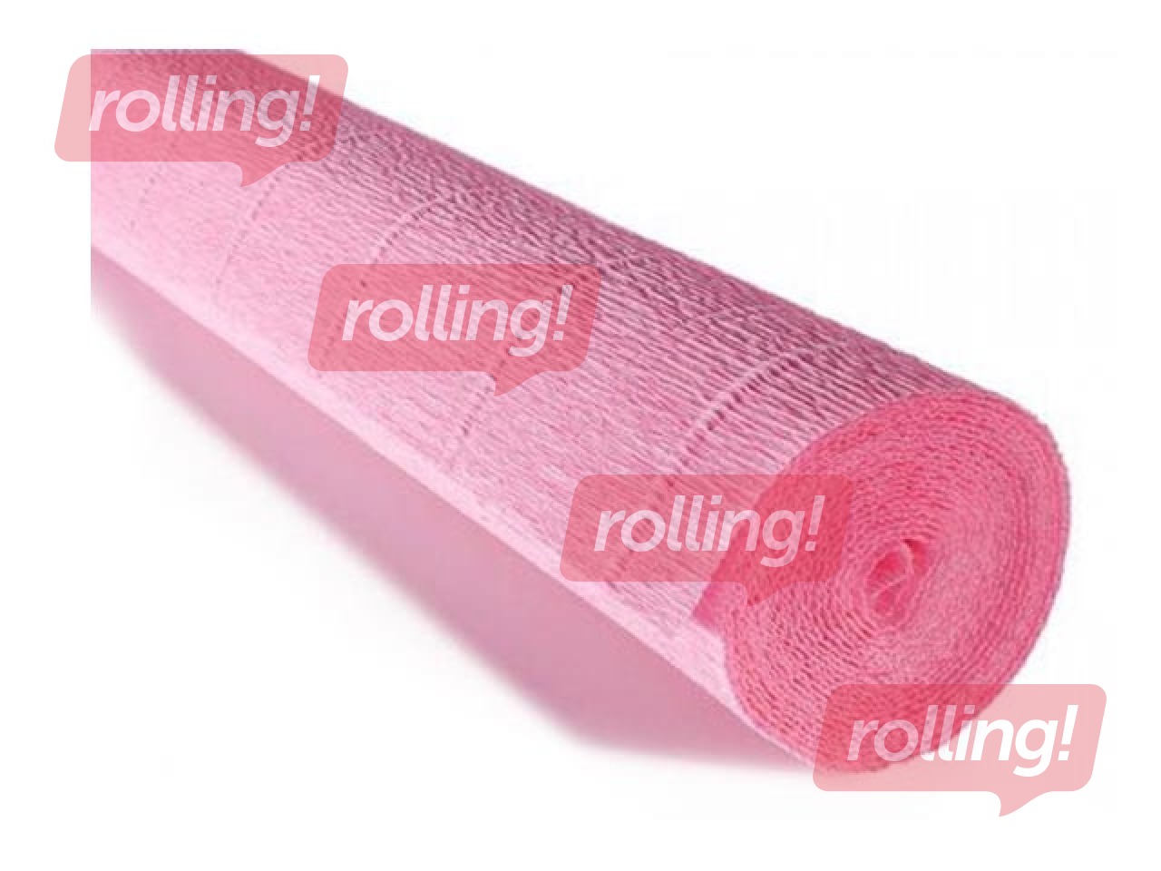 Krepp-paber, roosa, 50x250cm, 180g