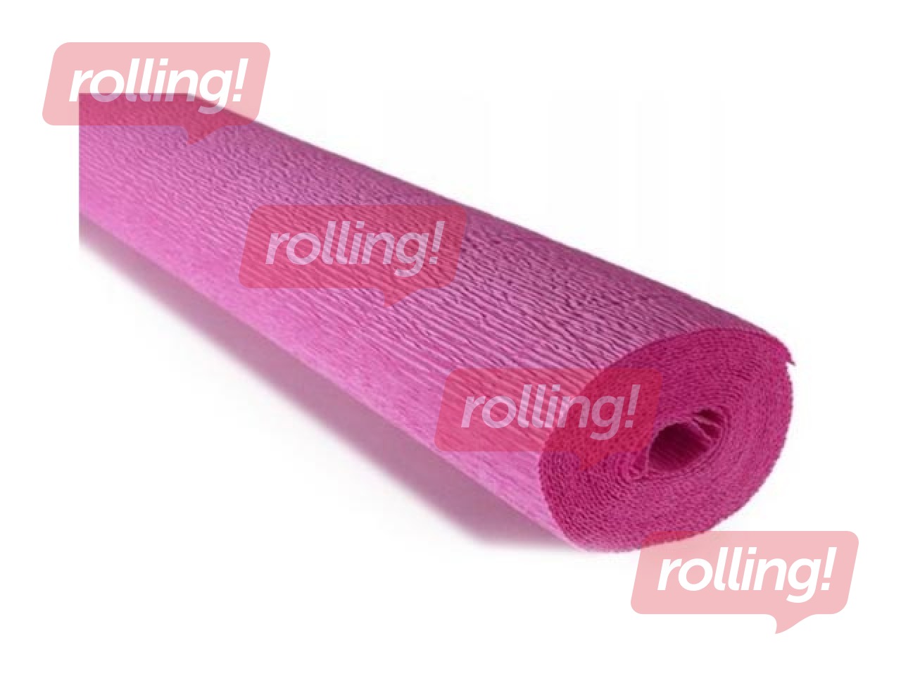 Krepp-paber, antiikroosa, 50x250cm, 180g