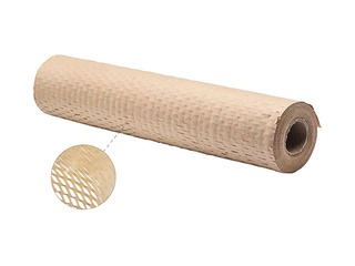 Оберточная бумага ячеистая, коричневая, 40см x 100м, 80г/м2