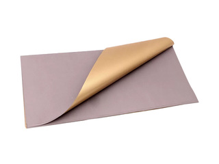 Dāvanu papīrs, divpusīgs, 58x58cm, 20 loksnes, sarkans/zelta