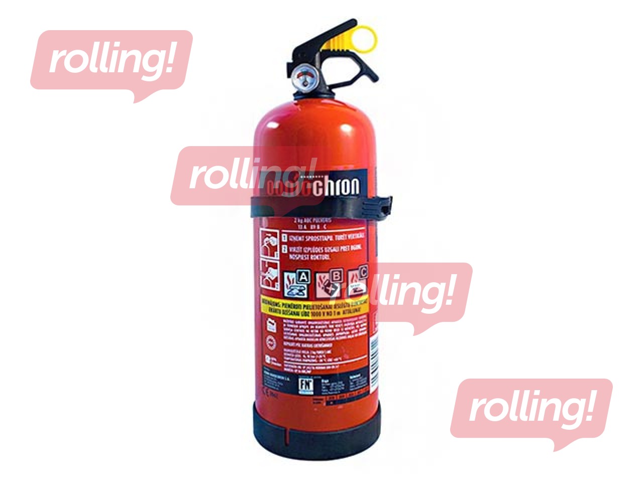 Fire extinguisher for cars OGNIOCHRON GP2xABC/MP (13A 89B C)