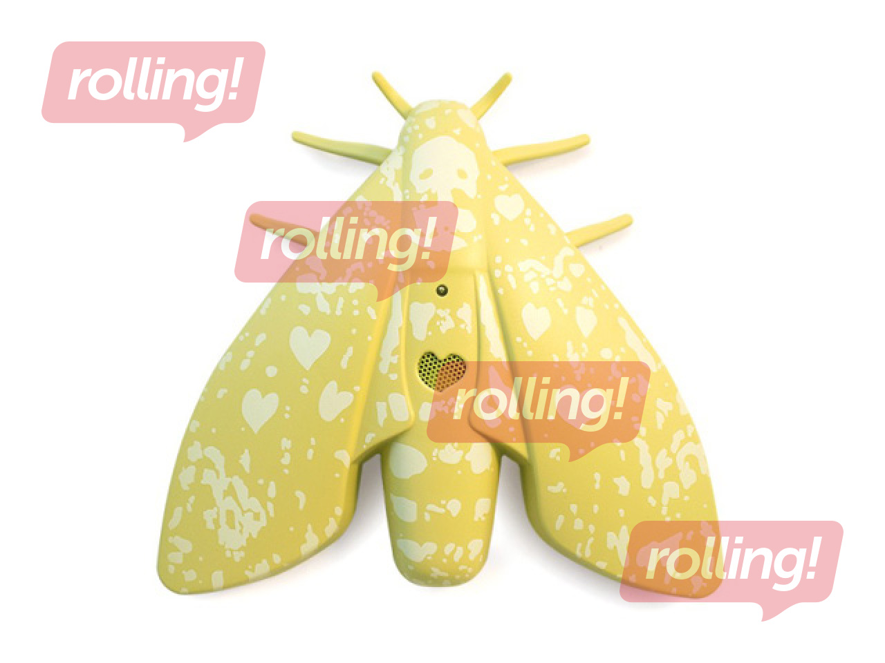 Lokālais dūmu detektors Lento 10 ar iebūvētu litija bateriju, gaiši zaļš