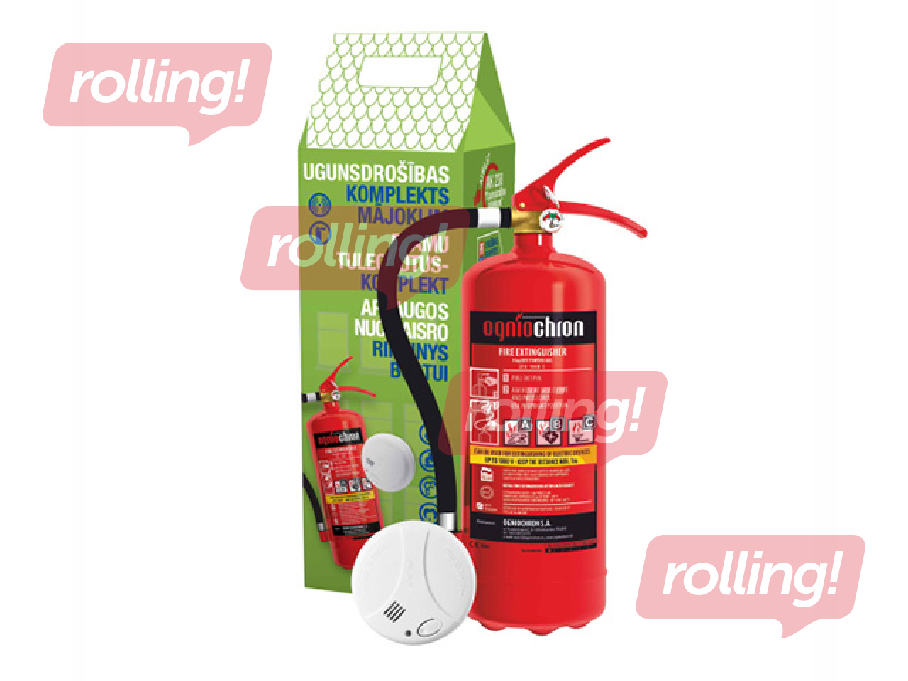 Kodune tuleohutuskomplekt FN Serviss PA4
