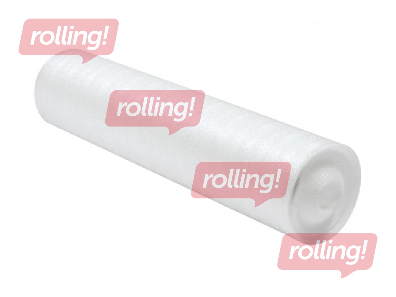 Valge PE-vahast pehmendusmaterjal, 60 cm lai, 10 m/ rull