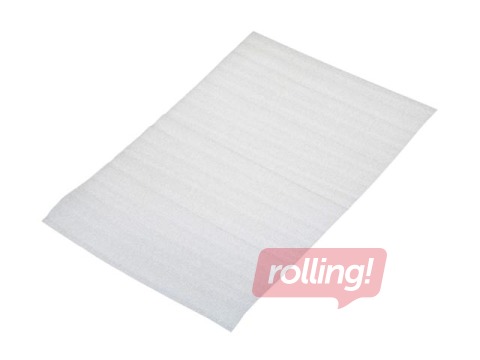 White PE-foam sheet A3 for softening, 100pcs/pack