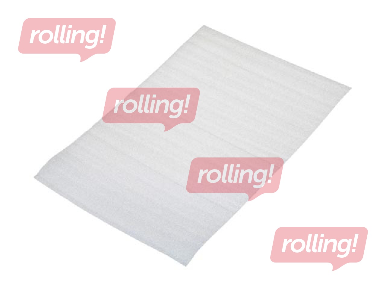 White PE-foam sheet A3 for softening, 100pcs/pack
