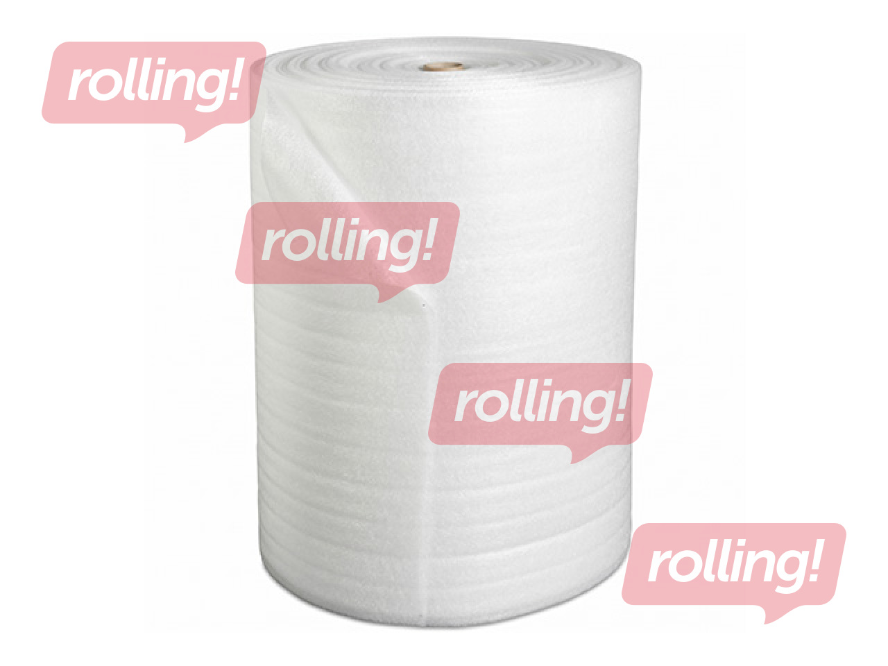 White PE foam film for protection, 120cm wide, 150m/roll