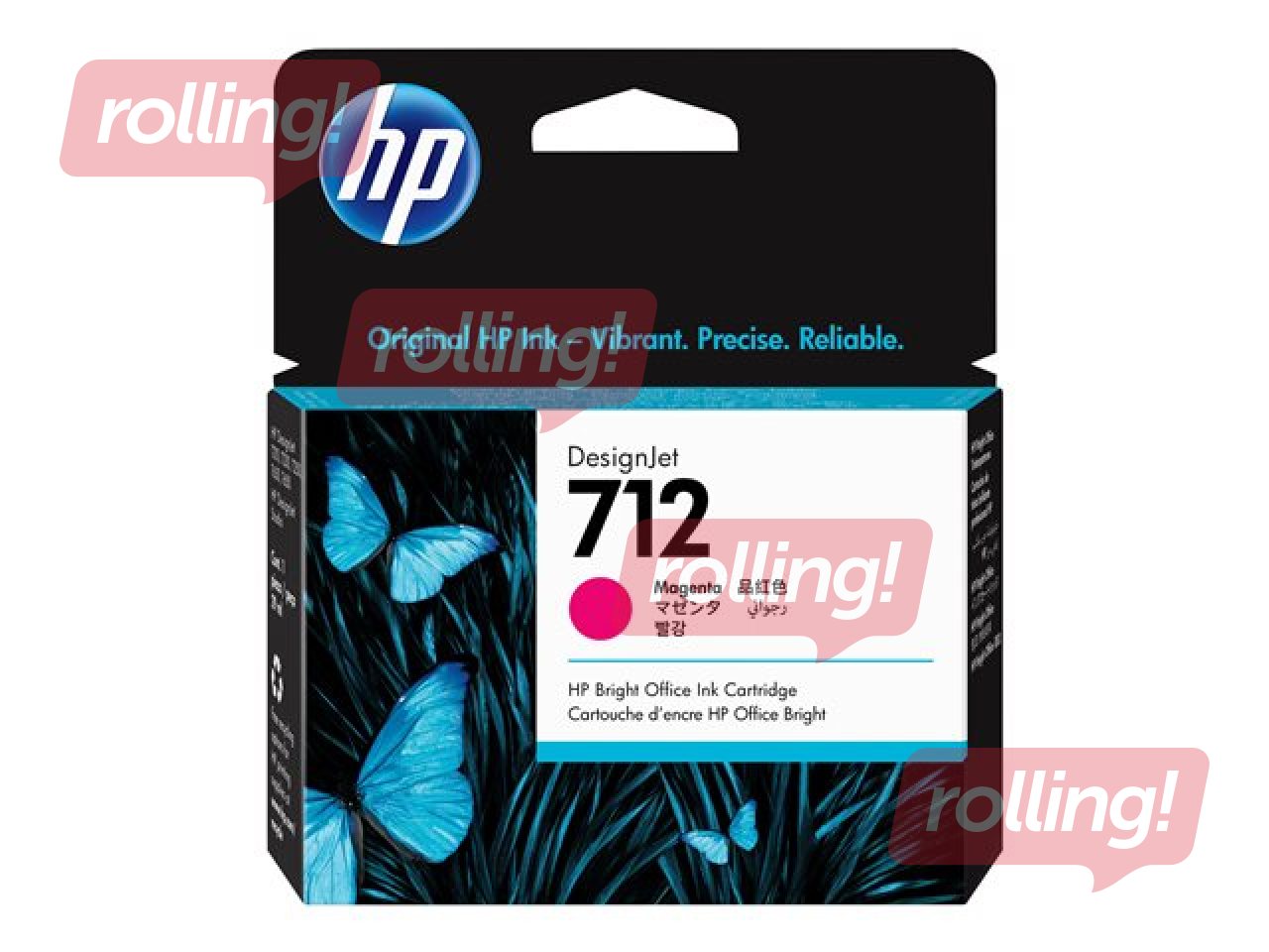HP 712 29-ml Magenta DesignJet Ink Cartridge