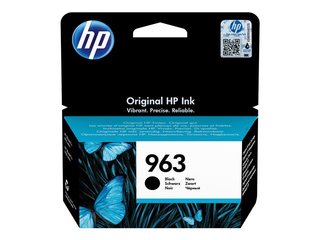 Tintes kasete HP 963, melna (1000 lpp)