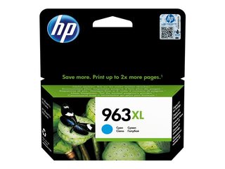 Tintes kasete HP 963XL, ciānzila (1600 lpp)