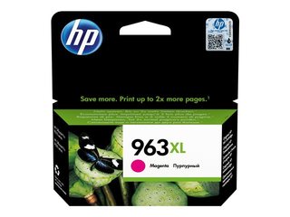 Tintes kasete HP 963XL, fuksīna sarkana (1600 lpp)