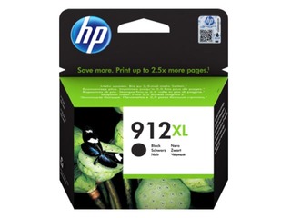 Tintes kasete HP 912XL, melna, 21.7ml (825 lpp)