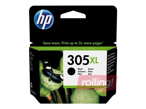 HP 305XL High Yield Black Original Ink Cartridge