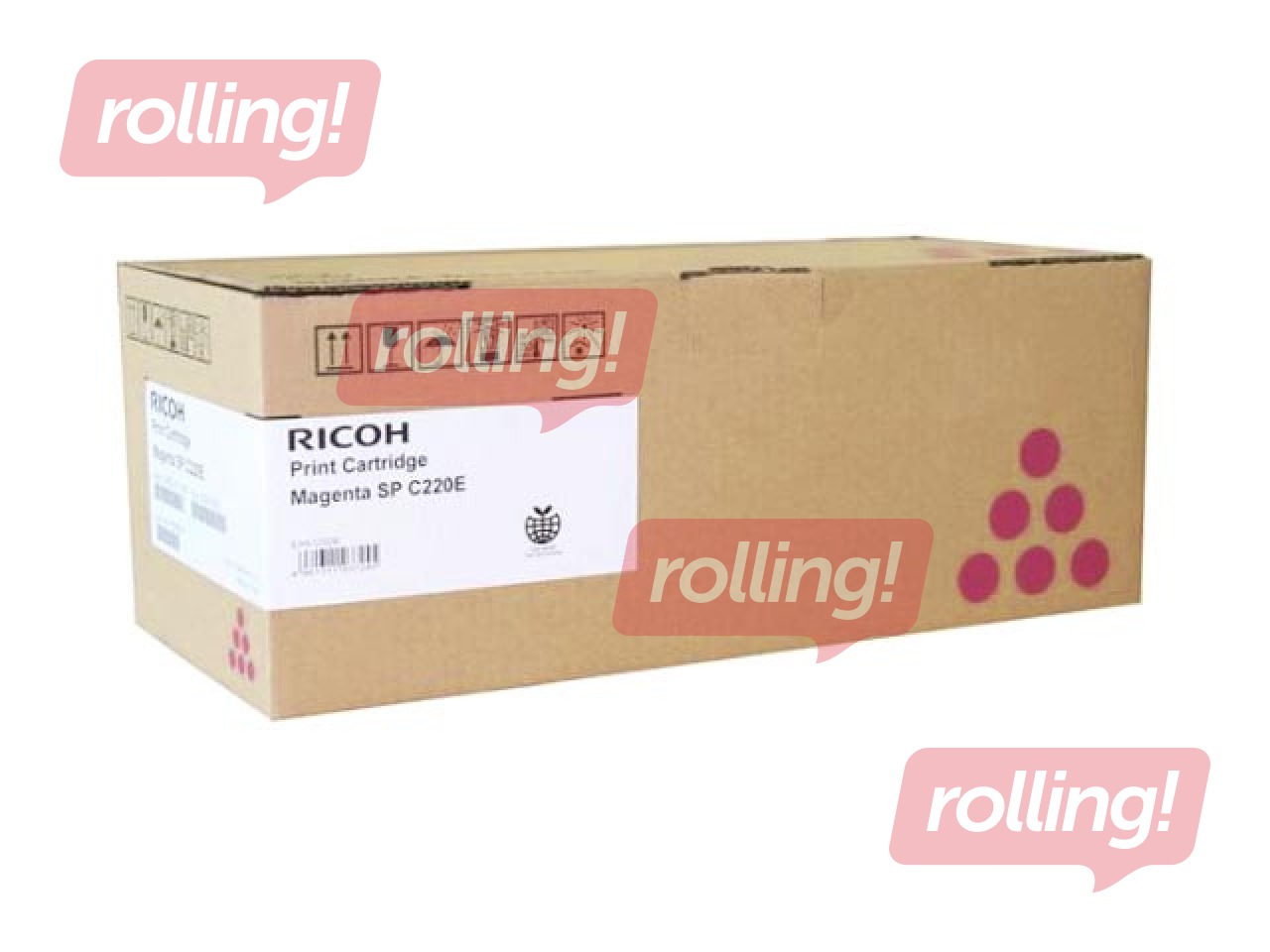 Toonerkassett Ricoh Aficio SPC 220, punane, (2000 lk)