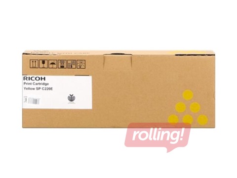 Toonerkassett Ricoh Aficio SPC 220, kollane, (2000 lk)